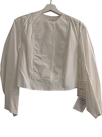 Khaite Long Sleeve Blouse (view 1)