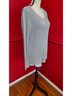 Chico's 52% Rayon 24% Metallic Fiber 15% Cotton 9% Acrylic 100% Polyester Gray Pullover Sweater Size 2 - photo 9