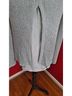 Chico's 52% Rayon 24% Metallic Fiber 15% Cotton 9% Acrylic 100% Polyester Gray Pullover Sweater Size 2 - photo 7