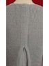 Chico's 52% Rayon 24% Metallic Fiber 15% Cotton 9% Acrylic 100% Polyester Gray Pullover Sweater Size 2 - photo 6