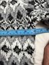 Jason Wu Fair Isle Gray Black White Pullover Sweater Size M - photo 6