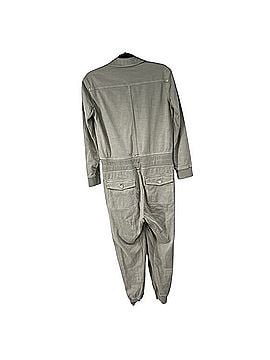 James Perse Mixed Media Utility Jumpsuit Overalls (view 2)