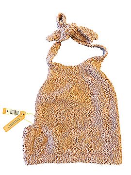 SKIMS Cozy Knit Halter Crop Top Tank Top (view 1)