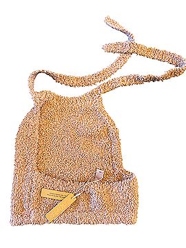 SKIMS Cozy Knit Halter Crop Top Tank Top (view 2)