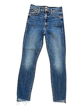 Mother The Stunner Zip Ankle Step Fray Jeans (view 2)
