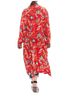 R13 Red Fish &amp; Leopard Smoking Robe Jacket - photo 2