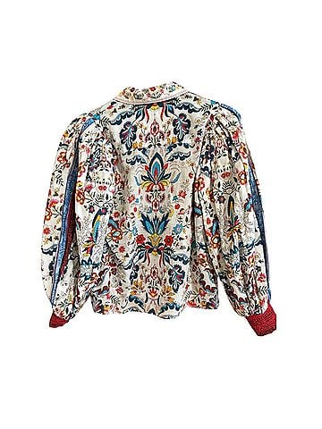 Alice + Olivia april Long Sleeve Blouse (view 2)