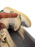 Adidas White Green Yellow Sneakers Size 8 1/2 - photo 3