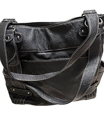 Ellen Tracy Leather Shoulder Bag (view 2)