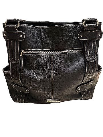 Ellen Tracy Leather Shoulder Bag (view 1)