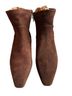 Jason Wu 100% Suede Brown Ankle Boots Size 9 - photo 1