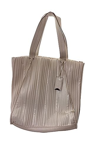 Calvin Klein Leather Tote (view 1)
