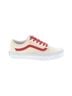 Vans Stripes Multi Color Red Ivory Sneakers Size 7 1/2 - photo 1