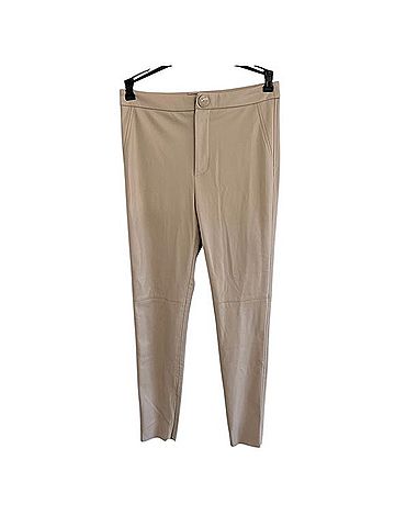 Zara faux leather slim pant Faux Leather Pants (view 2)