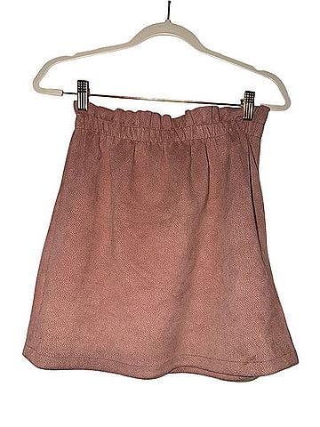 Bishop + Young Leather Skirt (view 2)