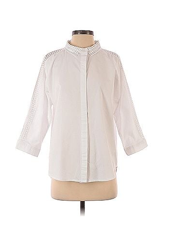 Suzanne Betro Suzanne Betro Long Sleeve Button Down Shirt (view 1)