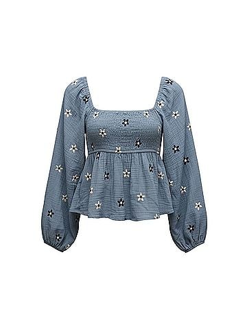 Altar'd State Short Sleeve Blouse (view 1)