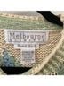 Melbourne Elements Floral Multi Color Ivory Blue Green Pullover Sweater Size M - photo 3