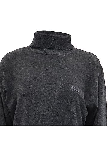 HUGO BOSS Boss Hugo Boss Turtle Neck Sweater in Black Cashmere (view 2)