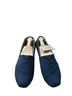 TOMS 100% Cotton Blue Flats Size 8 1/2 - photo 1