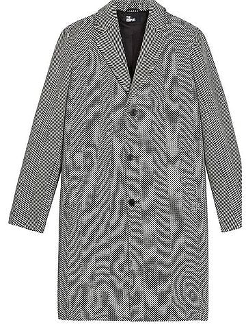 The Kooples Herringbone Chevron Coat (view 1)