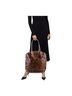 Tory Burch Animal Print Brown Black Tote One size - photo 2