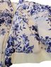 Anthropologie 100% Polyester Floral Blue White Jacket Size 3X - photo 6