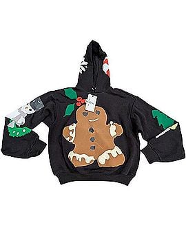 SKIMS Cactus Plant Flea Market Christmas Gingerbread Man Sweatshirt (view 1)