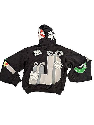 SKIMS Cactus Plant Flea Market Christmas Gingerbread Man Sweatshirt (view 2)