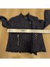 Blank NYC 100% Polyester 100% Polyester Tweed Blue Gray Jacket Size M - photo 4