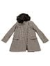 Mona Checkered-gingham Black White Coat Size M - photo 1