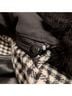 Mona Checkered-gingham Black White Coat Size M - photo 6