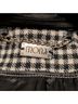 Mona Checkered-gingham Black White Coat Size M - photo 3