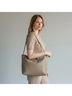 Tory Burch 100% Leather Solid Gray Shoulder Bag One size - photo 4