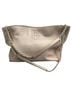 Tory Burch 100% Leather Solid Gray Shoulder Bag One size - photo 1