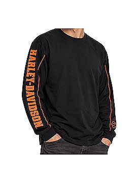Harley Davidson HD Wing Logo Long Sleeve Top (view 1)