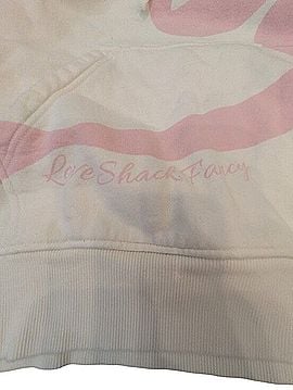 LoveShackFancy Oversized Bow Hoodie T-Shirt (view 2)