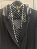Tory Burch Solid Black Blazer Size L - photo 9