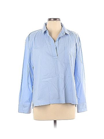 Theory Theory Long Sleeve Blouse (view 1)
