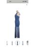 Shein Blue Cocktail Dress Size M - photo 4