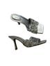 Marc Fisher Silver Heels Size 7 1/2 - photo 1