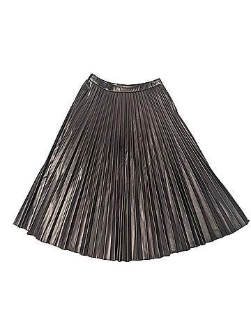 Lucy Paris Faux Leather Skirt (view 1)