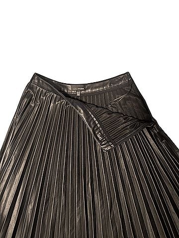 Lucy Paris Faux Leather Skirt (view 2)