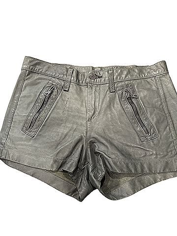 Rag & Bone Leather Shorts (view 1)