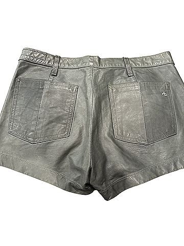 Rag & Bone Leather Shorts (view 2)