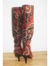 Diba Paisley Multi Color Heels Size 6 - photo 3