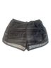 Athleta Stripes Black Athletic Shorts Size M - photo 1