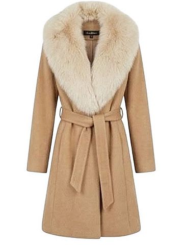 Sofia Cashmere Coat (view 2)