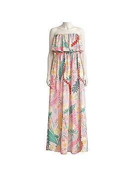 Entro Entry Floral Strapless Maxi Dress Casual Dress (view 1)