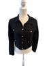 J.Crew 100% Cotton Black Jacket Size S - photo 1